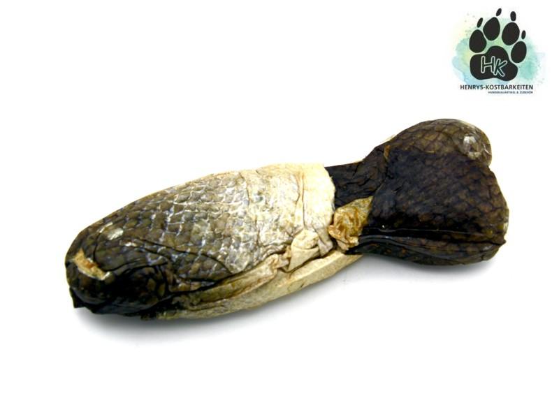 Lachshaut-Knusperfisch 12 cm
