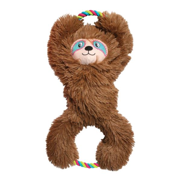 KONG Tuggz Faultier XL braun